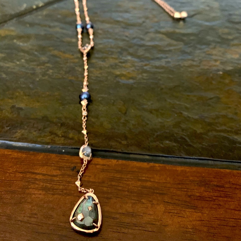 Kendra Scott Lucielle “Y” Necklace